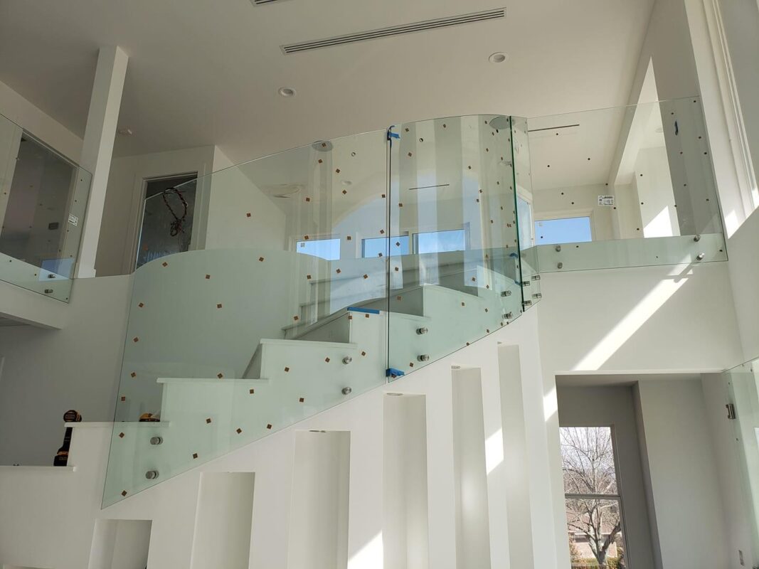 Glass railing in maryland